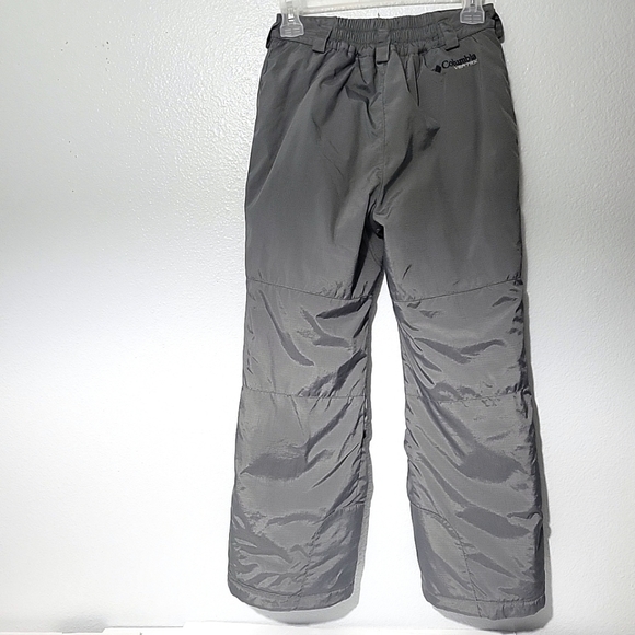 Columbia Vertex Boys Ski Pants Insulated Size 10/12 Youth Gray - Picture 2 of 9